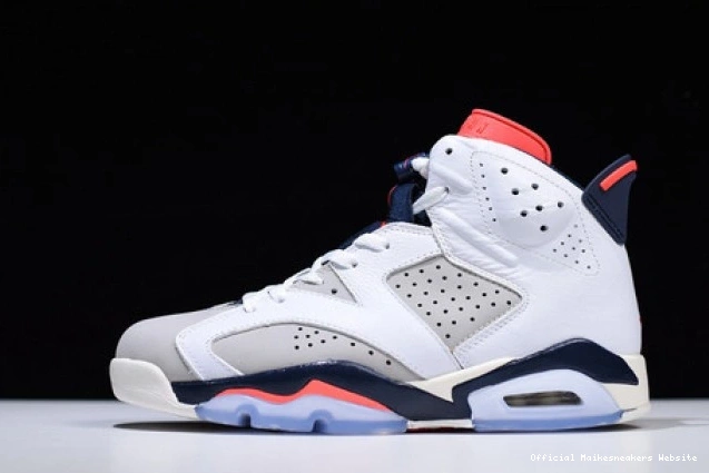 23-Neutral Grey-Sail 384664-104 Infrared Air 6 Tinker Jordan Retro White 0709